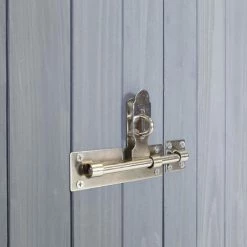 Charles Bentley FSC Garden Chest Storage Shed H155 X L55 X W138cm Grey Wooden -CHARLES BENTLEY Shop 26973592 5