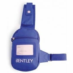 Charles Bentley Equestrian Slip-Not Shoulder Bag Purse Riding Accessories- Blue
