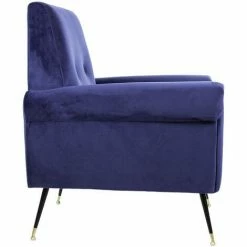 Charles Bentley Lyon Armchair Navy Blue Living Room Furniture Occasion Chair 4 Charles Bentley Lyon Armchair Navy Blue Living Room Furniture Occasion Chair -CHARLES BENTLEY Shop 28720113 3