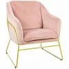 Charles Bentley Tilburg Velvet Occasional Chair Powder Pink Home Living 2 Charles Bentley Tilburg Velvet Occasional Chair Powder Pink Home Living -CHARLES BENTLEY Shop 28720116 1