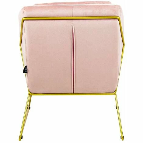 Charles Bentley Tilburg Velvet Occasional Chair Powder Pink Home Living Charles Bentley Tilburg Velvet Occasional Chair Powder Pink Home Living -CHARLES BENTLEY Shop 28720116 4