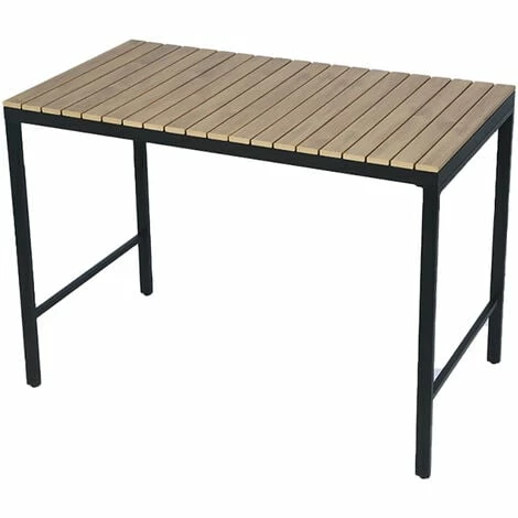 Charles Bentley Polywood and Extrusion Aluminium 6 Seater Bar Style Dining Set Charles Bentley Polywood And Extrusion Aluminium 6 Seater Bar Style Dining Set -CHARLES BENTLEY Shop 29440786 3