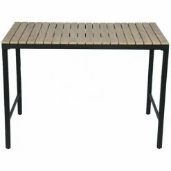 Charles Bentley Polywood And Extrusion Aluminium 6 Seater Bar Style Dining Set 5 Charles Bentley Polywood And Extrusion Aluminium 6 Seater Bar Style Dining Set -CHARLES BENTLEY Shop 29440786 4