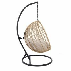 Charles Bentley Single Hanging Swing Chair H198 X Diameter 104cm Natural 6 Charles Bentley Single Hanging Swing Chair H198 X Diameter 104cm Natural -CHARLES BENTLEY Shop 32394501 5