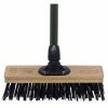 Charles Bentley Charnwood 12" Stiff PVC Broom Garden Maintenance FSC -CHARLES BENTLEY Shop 33577882 1