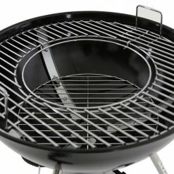 Charles Bentley 21" Premium Charcoal Kettle BBQ Enamel Coated Steel - Black -CHARLES BENTLEY Shop 34203923 5