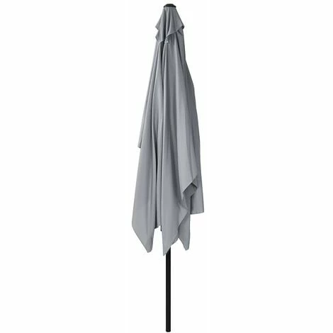 Charles Bentley 3m x 2m Rectangular Outdoor Garden Parasol Umbrella - Light Grey Charles Bentley 3m X 2m Rectangular Outdoor Garden Parasol Umbrella - Light Grey -CHARLES BENTLEY Shop 3621344 2