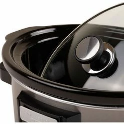 Charles Bentley 3.5L Slow Cooker Black Removable Ceramic Bowl 180W -CHARLES BENTLEY Shop 36977614 4
