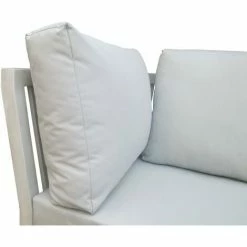 Charles Bentley FSC Acacia White Washed Wooden Corner Lounge Set Grey Cushions -CHARLES BENTLEY Shop 37471547 5