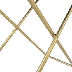 Charles Bentley Wooden Tray Top Butlers Gold Leg Side Table Duck Egg Blue -CHARLES BENTLEY Shop 37768185 5