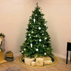 Charles Bentley Luxury 6ft Faux Artificial Christmas Tree Easy Assembly 48" Wide -CHARLES BENTLEY Shop 39669276 4