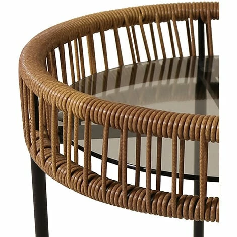 Charles Bentley Zanzibar Coffee Table Natural Side Rattan Side Table Brown Charles Bentley Zanzibar Coffee Table Natural Side Rattan Side Table Brown -CHARLES BENTLEY Shop 40321474 2