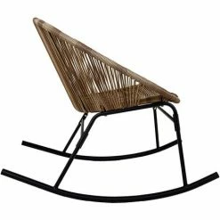 Charles Bentley Zanzibar Rocking Chair Natural Rattan String Seat -CHARLES BENTLEY Shop 40321704 3