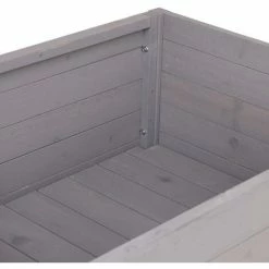 Charles Bentley FSC Wooden Planter - Grey - Raised Box With Shelf Herb Plant Box 5 Charles Bentley FSC Wooden Planter - Grey - Raised Box With Shelf Herb Plant Box -CHARLES BENTLEY Shop 41377972 4