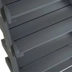 Charles Bentley FSC Slim Wooden Ladder Planter - Grey Tall 5 Shelves 5 Charles Bentley FSC Slim Wooden Ladder Planter - Grey Tall 5 Shelves -CHARLES BENTLEY Shop 41377973 4