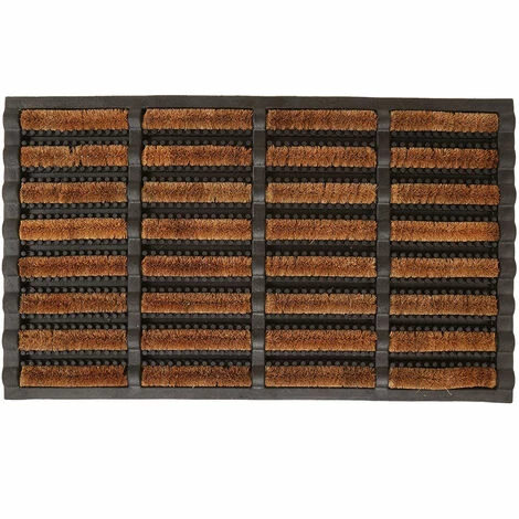 Charles Bentley 29.5" Natural Coir and Rubber Boot Scraper Door Mat 45x75cm Charles Bentley 29.5" Natural Coir And Rubber Boot Scraper Door Mat 45x75cm -CHARLES BENTLEY Shop 42268021 1