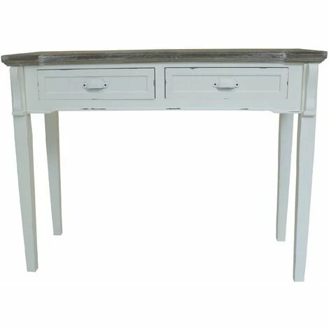 Charles Bentley Shabby Chic French Style 2 Drawer Console/Dressing/Hallway Table Charles Bentley Shabby Chic French Style 2 Drawer Console/Dressing/Hallway Table -CHARLES BENTLEY Shop 4453118 1