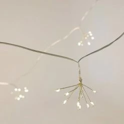 Charles Bentley Mini Dandelion LED String Lights 6m Waterproof Battery Operated