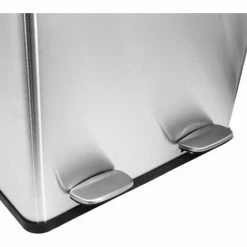 Charles Bentley 60L Stainless Steel Recycle Pedal Bin With 2 Compartments -CHARLES BENTLEY Shop 4536446 3