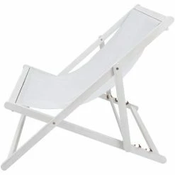 Charles Bentley FSC Certified Eucalyptus White Washed Double Deck Chair Grey -CHARLES BENTLEY Shop 58973511 3