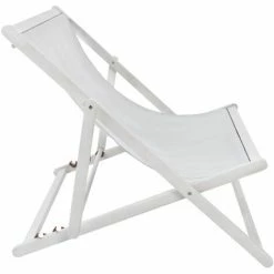 Charles Bentley FSC Certified Eucalyptus White Washed Double Deck Chair Grey -CHARLES BENTLEY Shop 58973511 4
