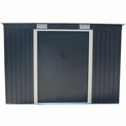 Charles Bentley Metal Galvanised Steel Shed 8.6ft X 8ft -CHARLES BENTLEY Shop 71058140 4