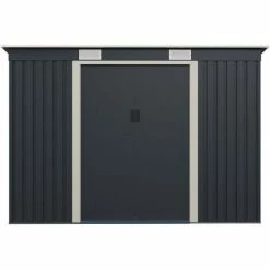 Charles Bentley Metal Galvanised Steel Shed 8.6ft X 4ft -CHARLES BENTLEY Shop 71058142 3
