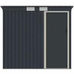 Charles Bentley Metal Galvanised Steel Shed 6.6ft X 4ft -CHARLES BENTLEY Shop 71058143 3