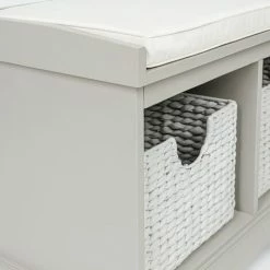 CHARLES BENTLEY Charnwood Hallway Bench With Three Removable Storage Baskets And Removable Seat 5 CHARLES BENTLEY Charnwood Hallway Bench With Three Removable Storage Baskets And Removable Seat -CHARLES BENTLEY Shop 71338430 4