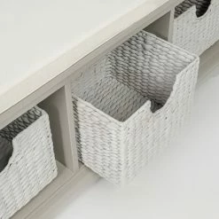 CHARLES BENTLEY Charnwood Hallway Bench With Three Removable Storage Baskets And Removable Seat 6 CHARLES BENTLEY Charnwood Hallway Bench With Three Removable Storage Baskets And Removable Seat -CHARLES BENTLEY Shop 71338430 5